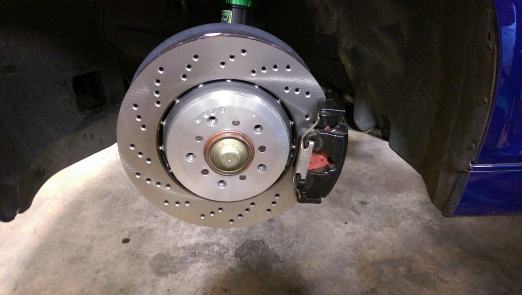BMW brake rotors and pads